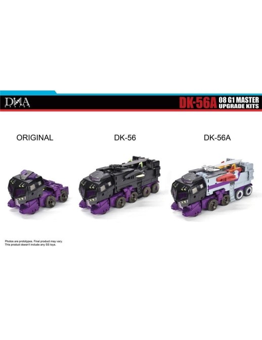 DNA Design DK-56A Upgrade Kits for Transformers Legacy United Voyager Animated Universe Motormaster