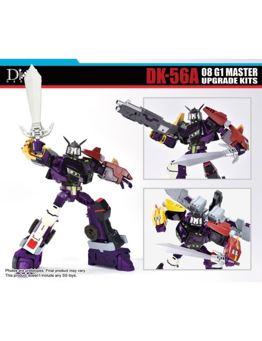 DNA Design DK-56A Upgrade Kits for Transformers Legacy United Voyager Animated Universe Motormaster