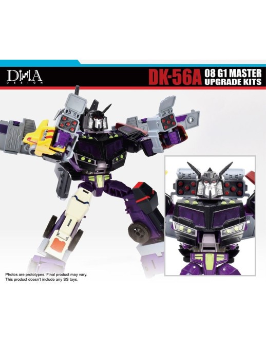DNA Design DK-56A Upgrade Kits for Transformers Legacy United Voyager Animated Universe Motormaster