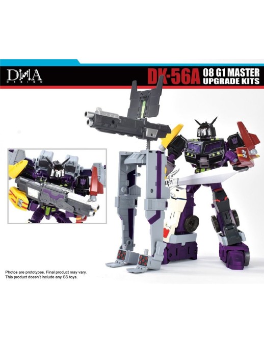 DNA Design DK-56A Upgrade Kits for Transformers Legacy United Voyager Animated Universe Motormaster