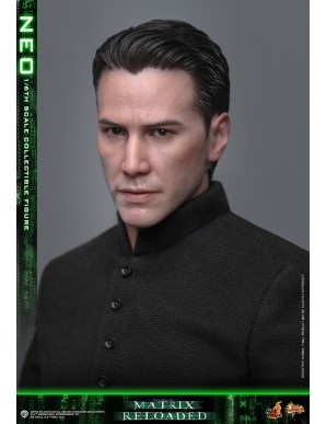 Hot Toys Movie Masterpiece The Matrix Reloaded Neo 1/6 Scale Collectible Figure