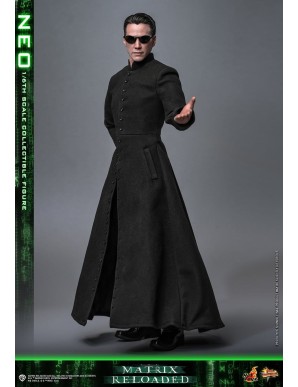 Hot Toys Movie Masterpiece The Matrix Reloaded Neo 1/6 Scale Collectible Figure