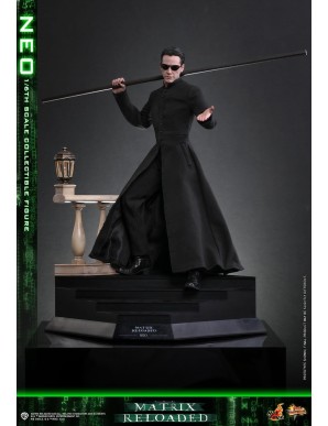 Hot Toys Movie Masterpiece The Matrix Reloaded Neo 1/6 Scale Collectible Figure