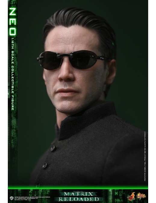 Hot Toys Movie Masterpiece The Matrix Reloaded Neo 1/6 Scale Collectible Figure