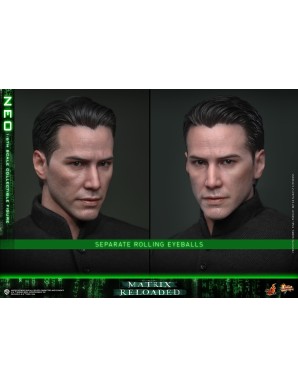 Hot Toys Movie Masterpiece The Matrix Reloaded Neo 1/6 Scale Collectible Figure