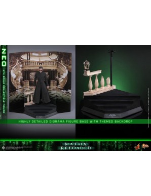 Hot Toys Movie Masterpiece The Matrix Reloaded Neo 1/6 Scale Collectible Figure