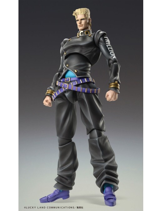 Medicos Super Action Statue JoJo's Bizarre Adventure Diamond is Unbreakable Keicho Nijimura & Bad Company