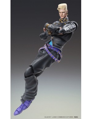 Medicos Super Action Statue JoJo's Bizarre Adventure Diamond is Unbreakable Keicho Nijimura & Bad Company