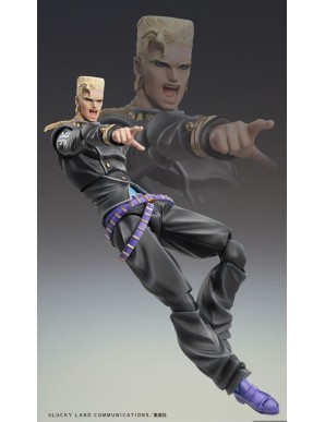 Medicos Super Action Statue JoJo's Bizarre Adventure Diamond is Unbreakable Keicho Nijimura & Bad Company