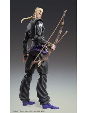 Medicos Super Action Statue JoJo's Bizarre Adventure Diamond is Unbreakable Keicho Nijimura & Bad Company