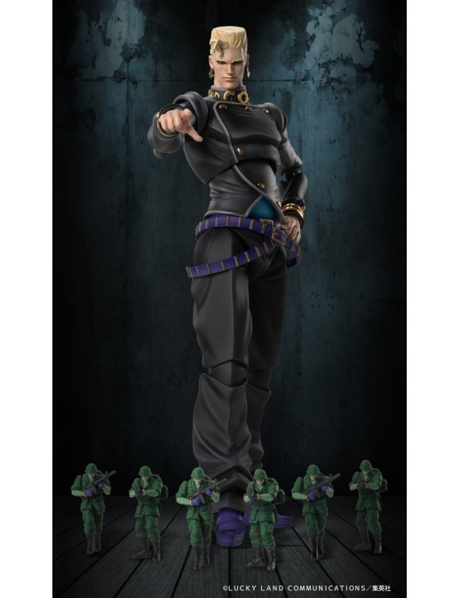 Medicos Super Action Statue JoJo's Bizarre Adventure Diamond is Unbreakable Keicho Nijimura & Bad Company