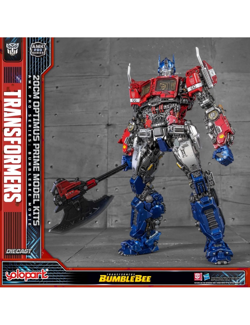 Yolopark AMK PRO Series Model Kit Transformers Bumblebee Optimus Prime Earth Mode