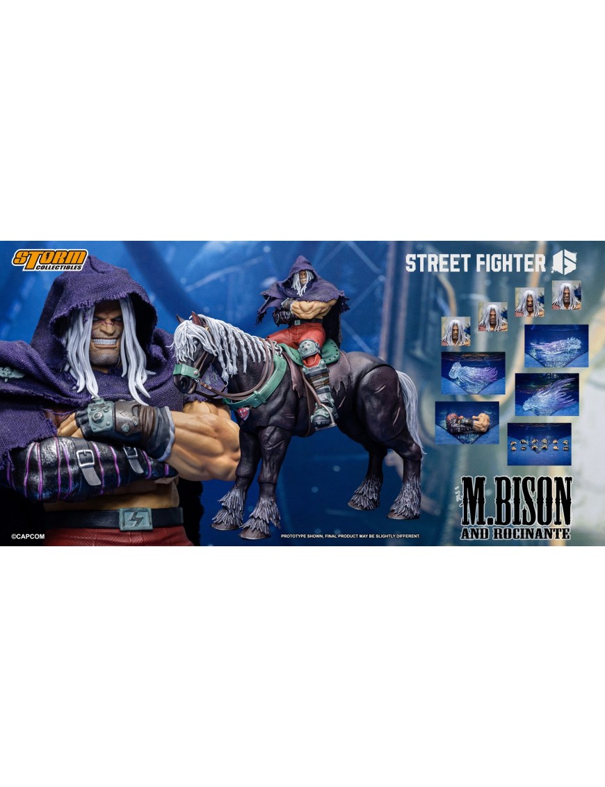 Storm Collectibles Street Fighter 6 M. Bison & Rocinante