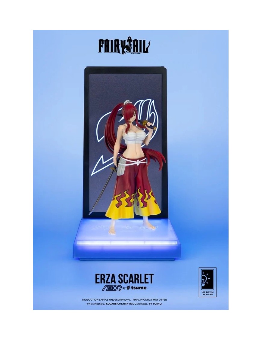 Tsume Neon Figure Fairy Tail Erza Scarlet