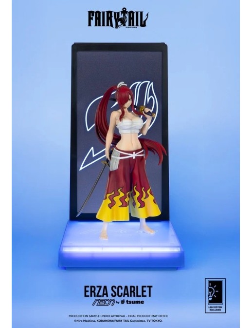 Tsume Neon Figure Fairy Tail Erza Scarlet