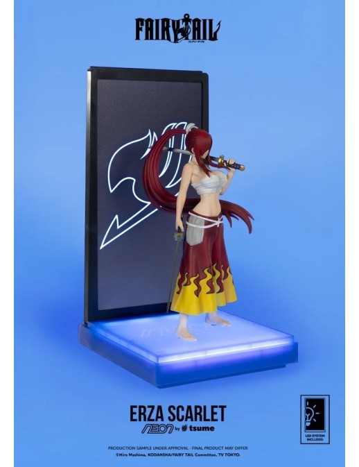 Tsume Neon Figure Fairy Tail Erza Scarlet