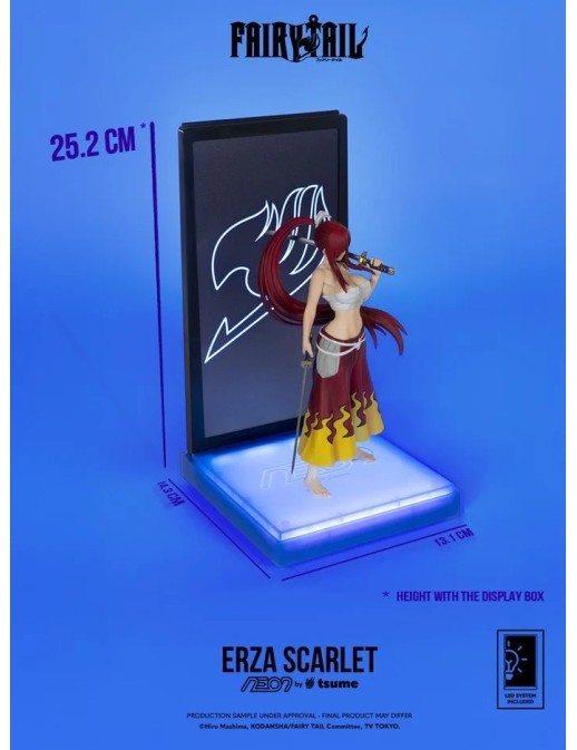 Tsume Neon Figure Fairy Tail Erza Scarlet