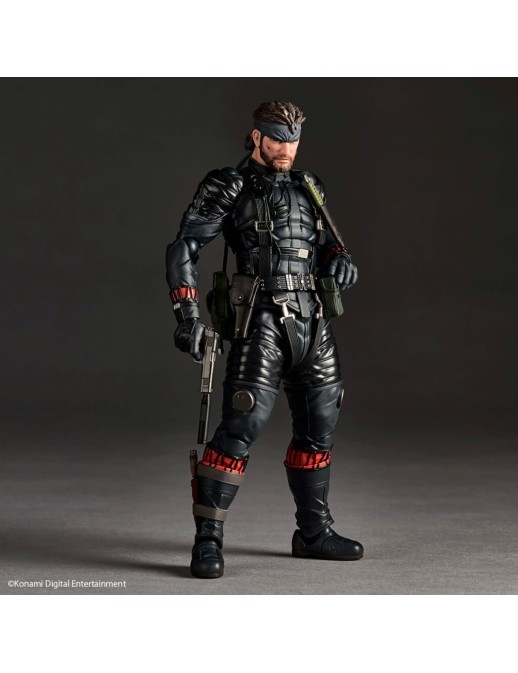 Kaiyodo Amazing Yamaguchi Revoltech Metal Gear Solid Δ Snake Eater Naked Snake Sneaking Suit Version
