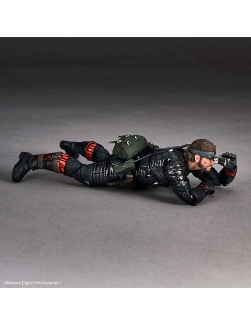 Kaiyodo Amazing Yamaguchi Revoltech Metal Gear Solid Δ Snake Eater Naked Snake Sneaking Suit Version