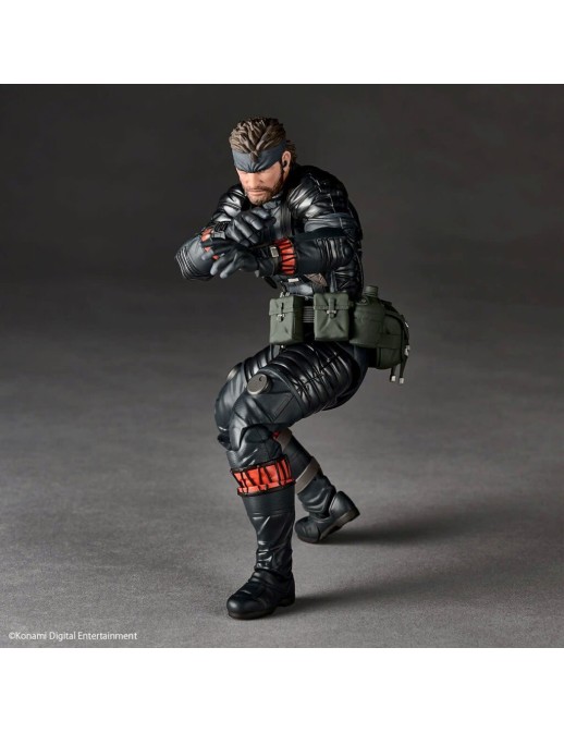 Kaiyodo Amazing Yamaguchi Revoltech Metal Gear Solid Δ Snake Eater Naked Snake Sneaking Suit Version
