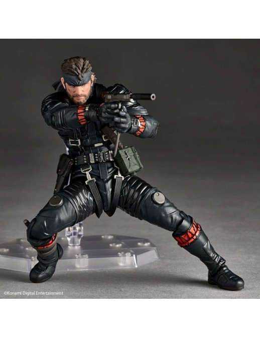 Kaiyodo Amazing Yamaguchi Revoltech Metal Gear Solid Δ Snake Eater Naked Snake Sneaking Suit Version