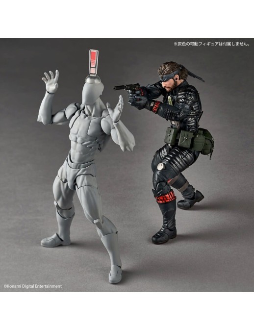 Kaiyodo Amazing Yamaguchi Revoltech Metal Gear Solid Δ Snake Eater Naked Snake Sneaking Suit Version