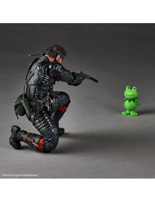 Kaiyodo Amazing Yamaguchi Revoltech Metal Gear Solid Δ Snake Eater Naked Snake Sneaking Suit Version