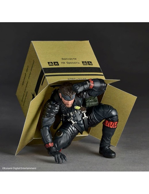 Kaiyodo Amazing Yamaguchi Revoltech Metal Gear Solid Δ Snake Eater Naked Snake Sneaking Suit Version