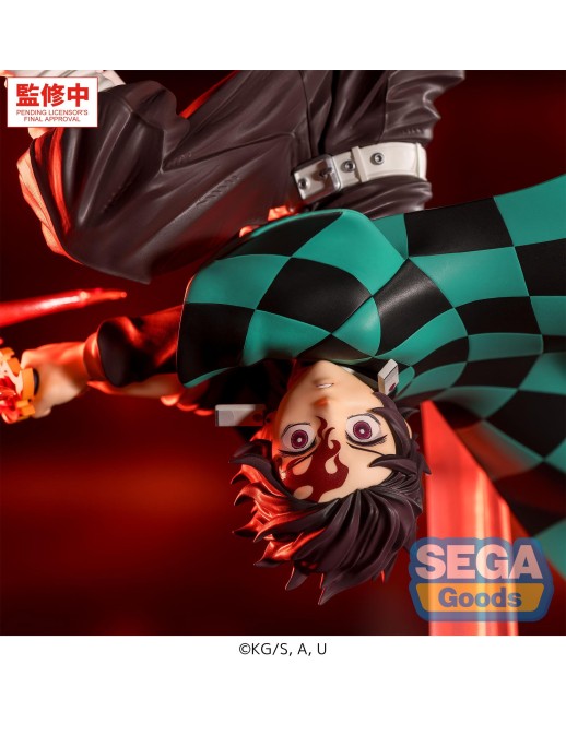 Sega Luminasta Demon Slayer Kimetsu no Yaiba Tanjiro Kamado Hinokami Kagura Setting Sun Transformation
