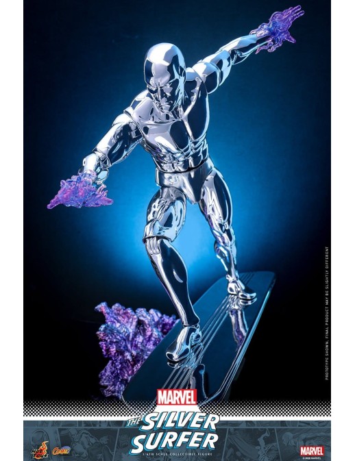 Hot Toys Marvel Comics Silver Surfer 1/6 Scale Collectible Figure