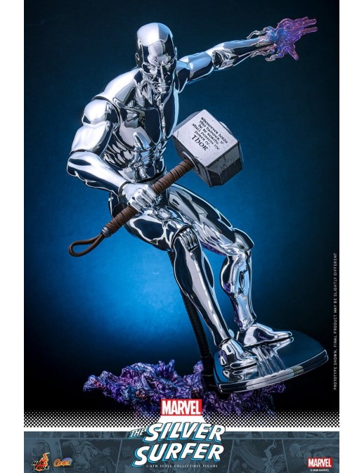 Hot Toys Marvel Comics Silver Surfer 1/6 Scale Collectible Figure
