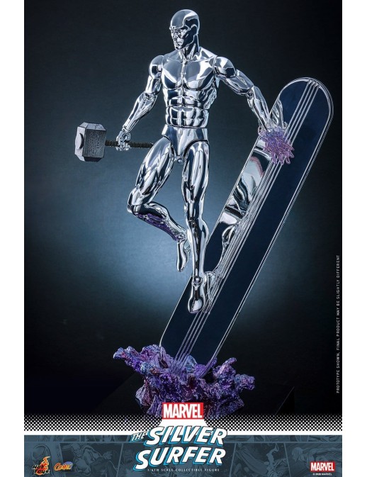 Hot Toys Marvel Comics Silver Surfer 1/6 Scale Collectible Figure
