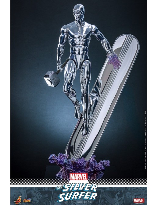 Hot Toys Marvel Comics Silver Surfer 1/6 Scale Collectible Figure