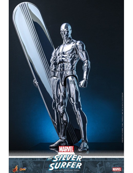 Hot Toys Marvel Comics Silver Surfer 1/6 Scale Collectible Figure