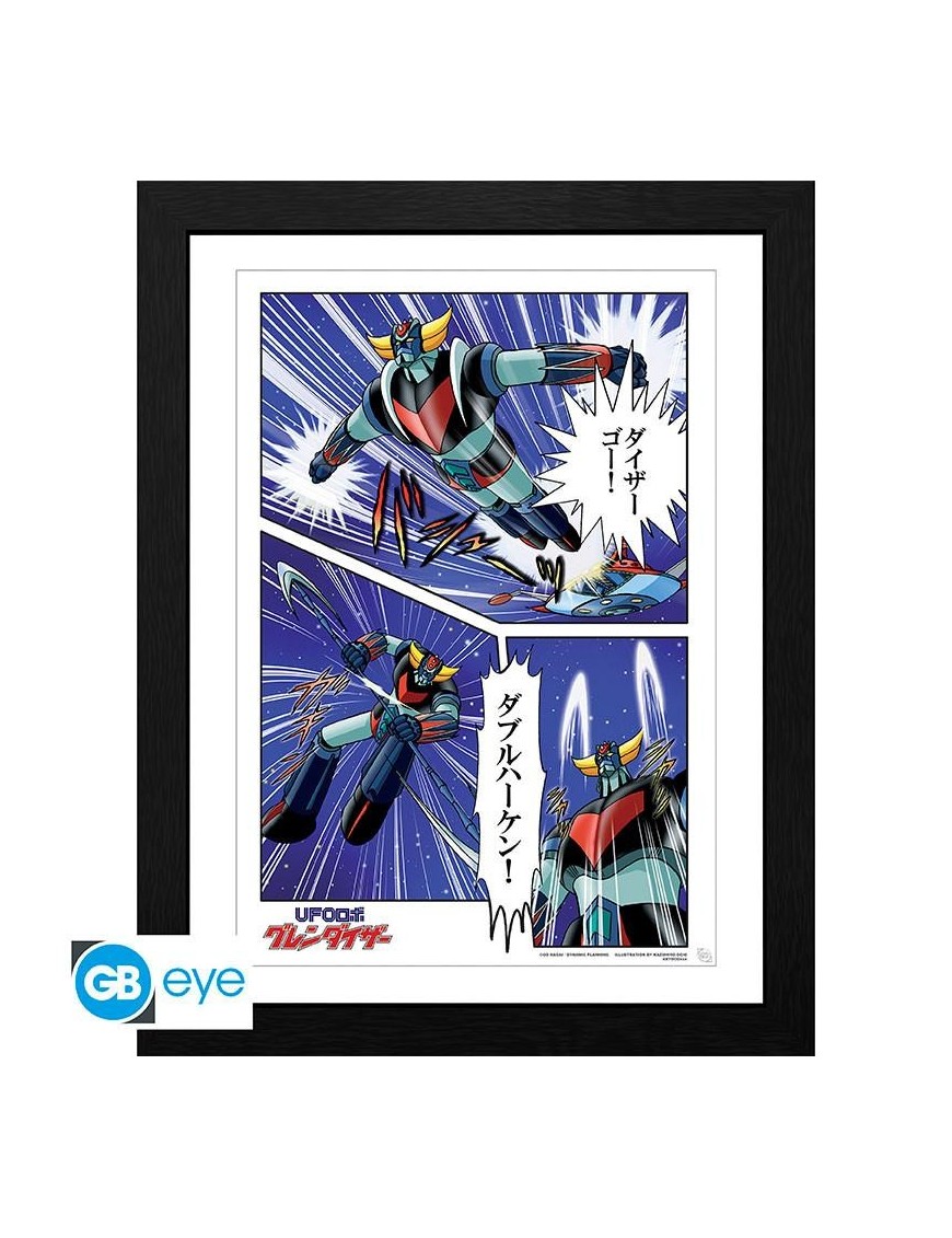 Abystyle Studio Ufo Robot Grendizer Framed Print