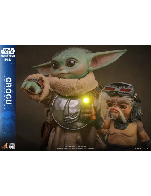 Hot Toys Movie Masterpiece Star Wars The Mandalorian and Grogu Grogu 1/1 Scale Collectible Figure