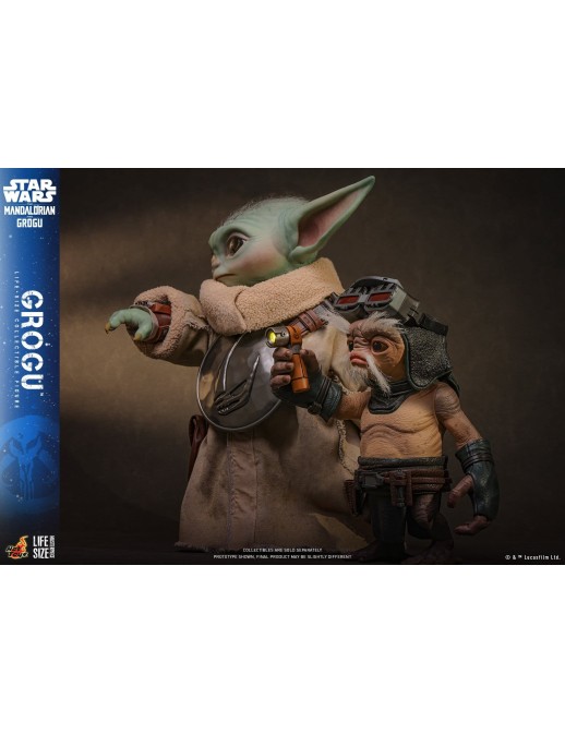 Hot Toys Movie Masterpiece Star Wars The Mandalorian and Grogu Grogu 1/1 Scale Collectible Figure