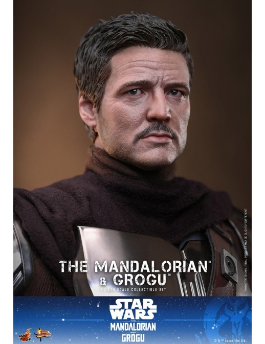 Hot Toys Movie Masterpiece Star Wars The Mandalorian and Grogu 1/6 Scale Collectible Figure