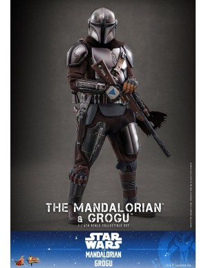 Hot Toys Movie Masterpiece Star Wars The Mandalorian and Grogu 1/6 Scale Collectible Figure