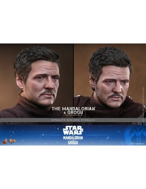 Hot Toys Movie Masterpiece Star Wars The Mandalorian and Grogu 1/6 Scale Collectible Figure