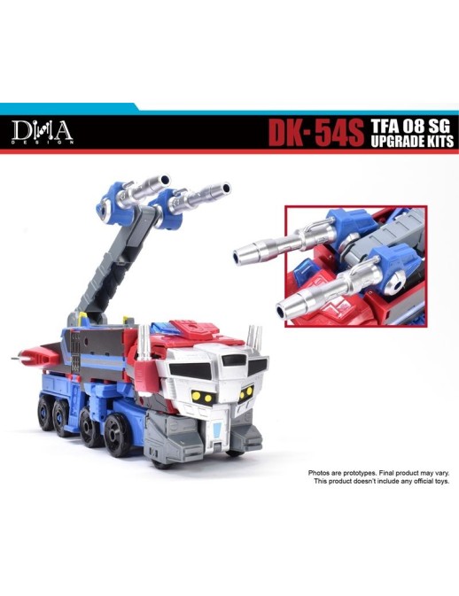DNA Design DK-54S Upgrade Kit for Transformers Generations Legacy United Voyager Animated Universe Optimus Prime