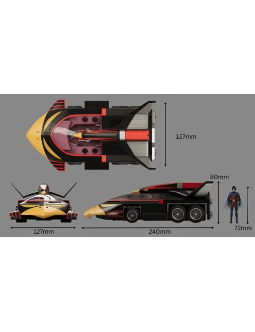 Ramen Toy Gatchaman II G-2 Condor Attacker Limited Edition