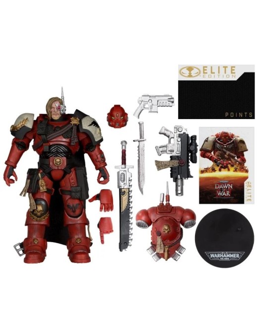 Mc Farlane Warhammer 40,000: Dawn of War IV Captain Cyrus Elite Edition 7 Deluxe