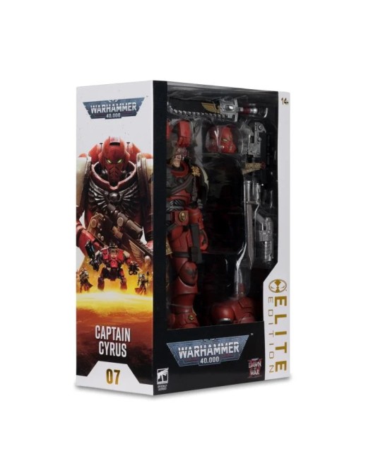 Mc Farlane Warhammer 40,000: Dawn of War IV Captain Cyrus Elite Edition 7 Deluxe