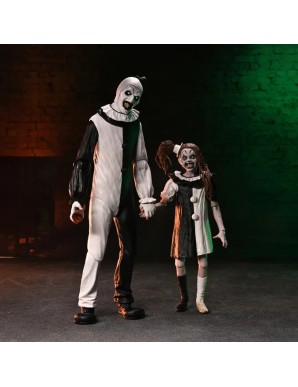 Neca Terrifier 2 Art the Clown & Little Pale Girl