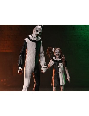 Neca Terrifier 2 Art the Clown & Little Pale Girl