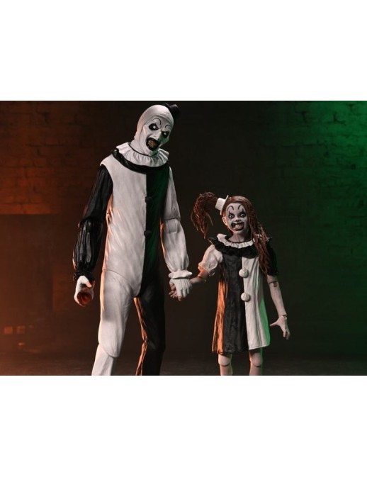 Neca Terrifier 2 Art the Clown & Little Pale Girl