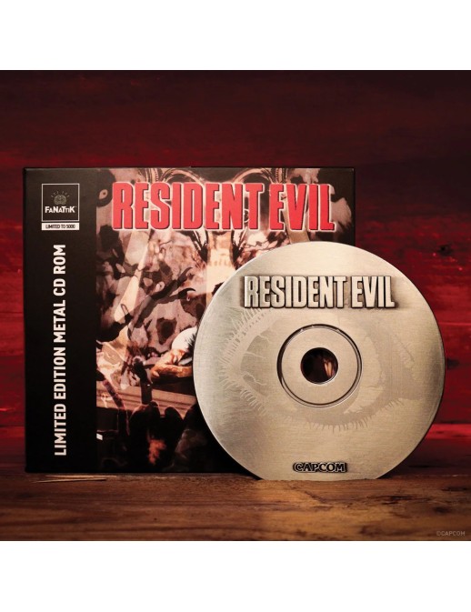 Fanattik Resident Evil 30th Anniversary Limited Edition CD-Rom Replica