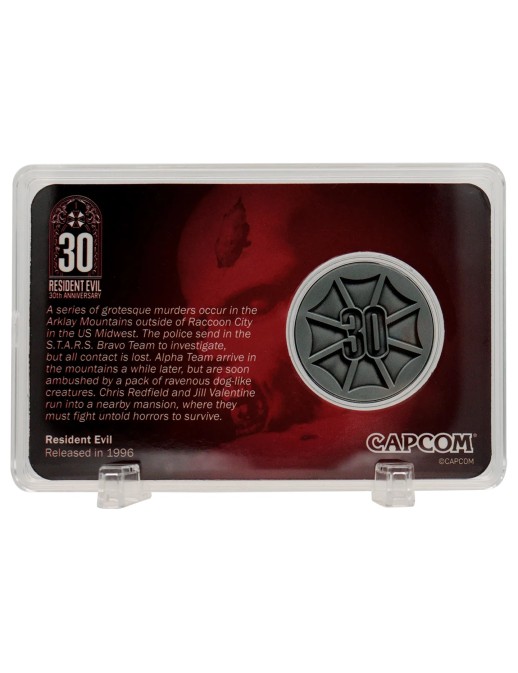 Fanattik Resident Evil 30th Anniversary Presentation Coin
