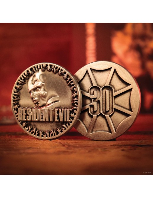 Fanattik Resident Evil 30th Anniversary Presentation Coin